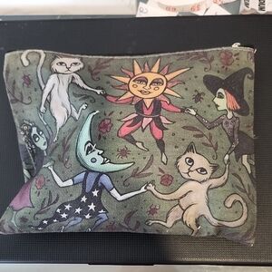Mystery Bag - Whimsical Illustrated Pouch
